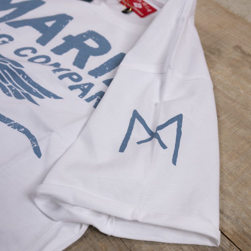 Maria Riding Company｜フライング パンサー ウーマン Tシャツ｜ホワイト
