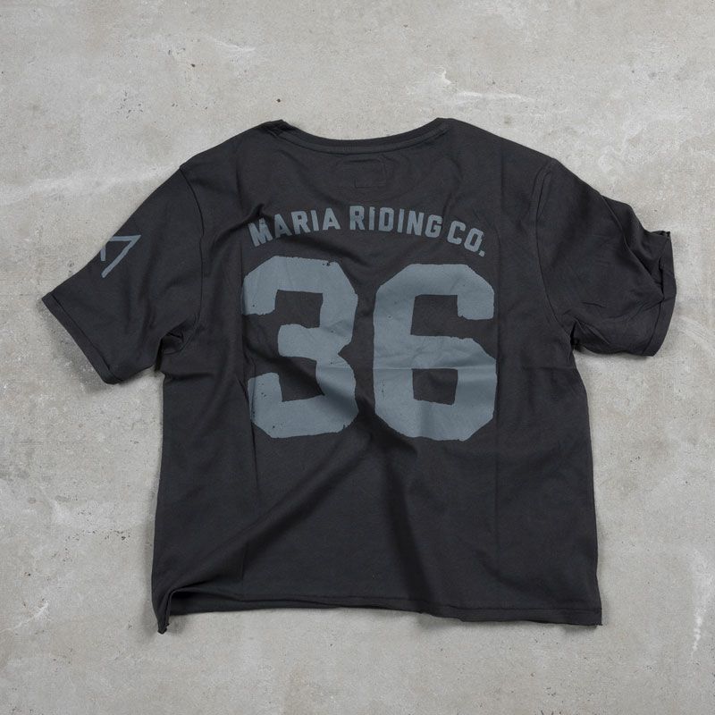 Maria Riding Company｜36 ウィング ウーマン Tシャツ｜ダークグレー