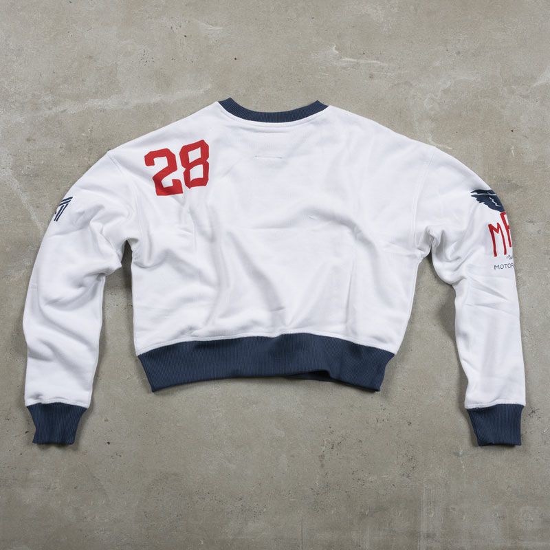 Maria Riding Company｜ブラーヴァ ウーマン スウェットシャツ｜ホワイト