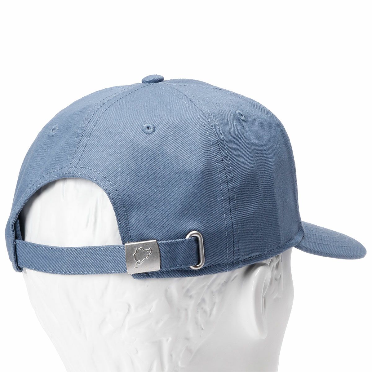 Nurburgring｜ニュルブルクリンク Racetrack キャップ｜帽子｜ブルー｜着用