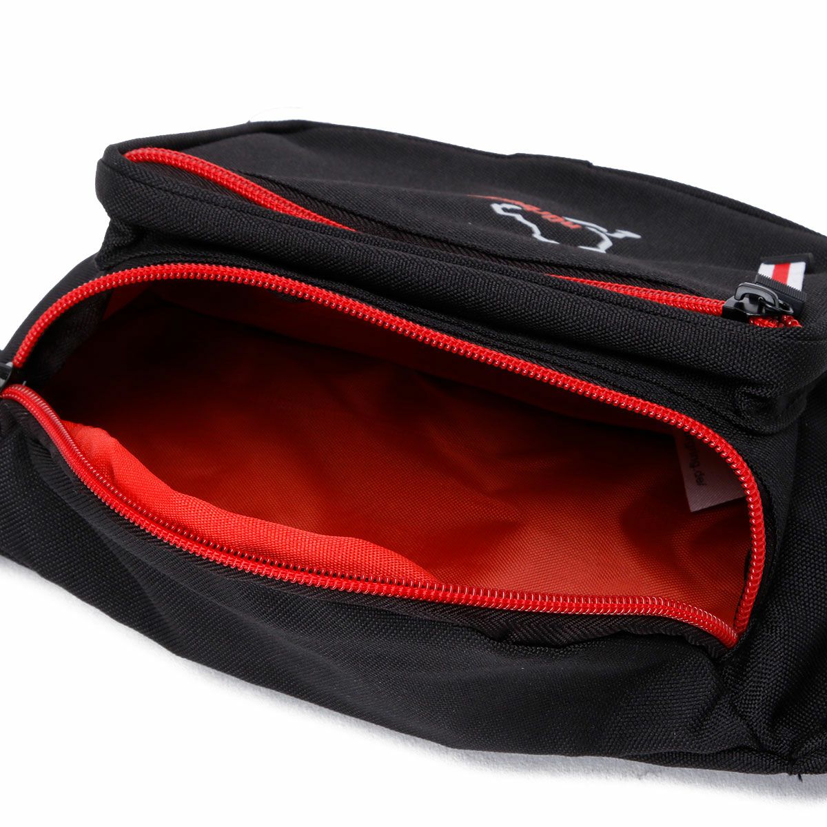 Nurburgring｜ニュルブルクリンク Pole Position バムバッグ｜バッグ｜ブラック