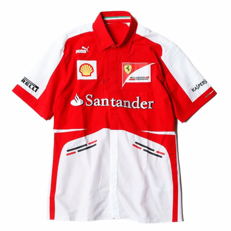 ONLY ONE LEGEND COLLECTION｜スクーデリア フェラーリ 2013 チーム支給品 半袖シャツ｜