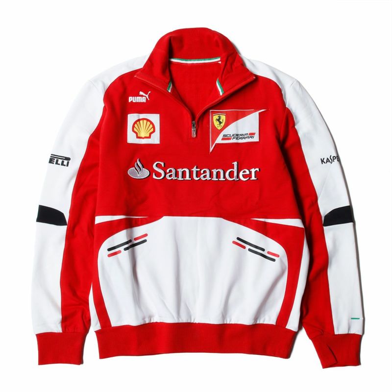 ONLY ONE LEGEND COLLECTION｜スクーデリア フェラーリ 2013 チーム支給品 ハーフジップ セーター｜ニット