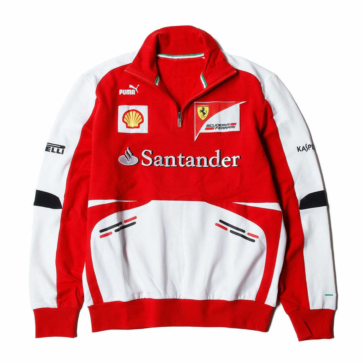 ONLY ONE LEGEND COLLECTION｜スクーデリア フェラーリ 2013 チーム支給品 ハーフジップ セーター｜ニット