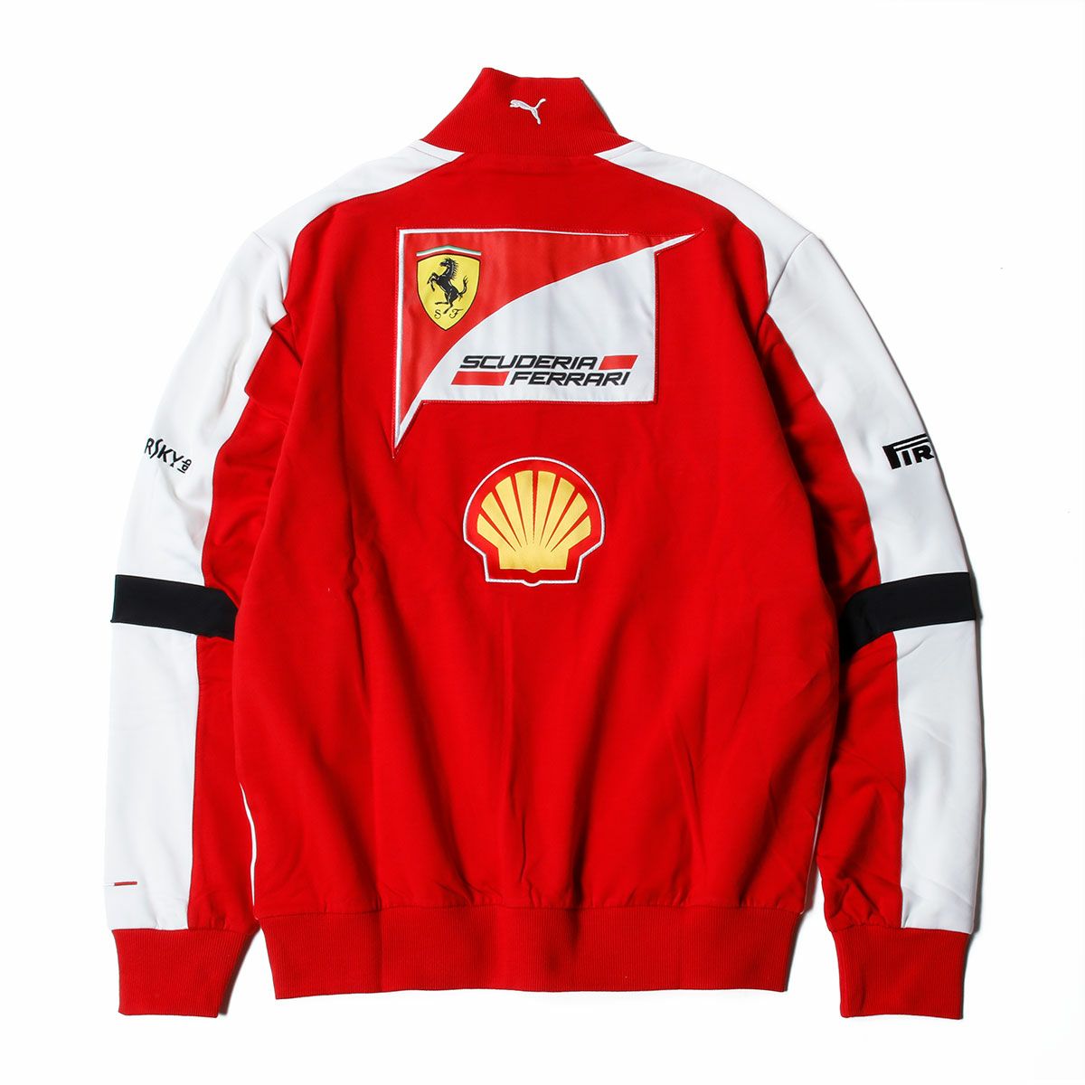 ONLY ONE LEGEND COLLECTION｜スクーデリア フェラーリ 2013 チーム支給品 ハーフジップ セーター｜ニット｜レッド