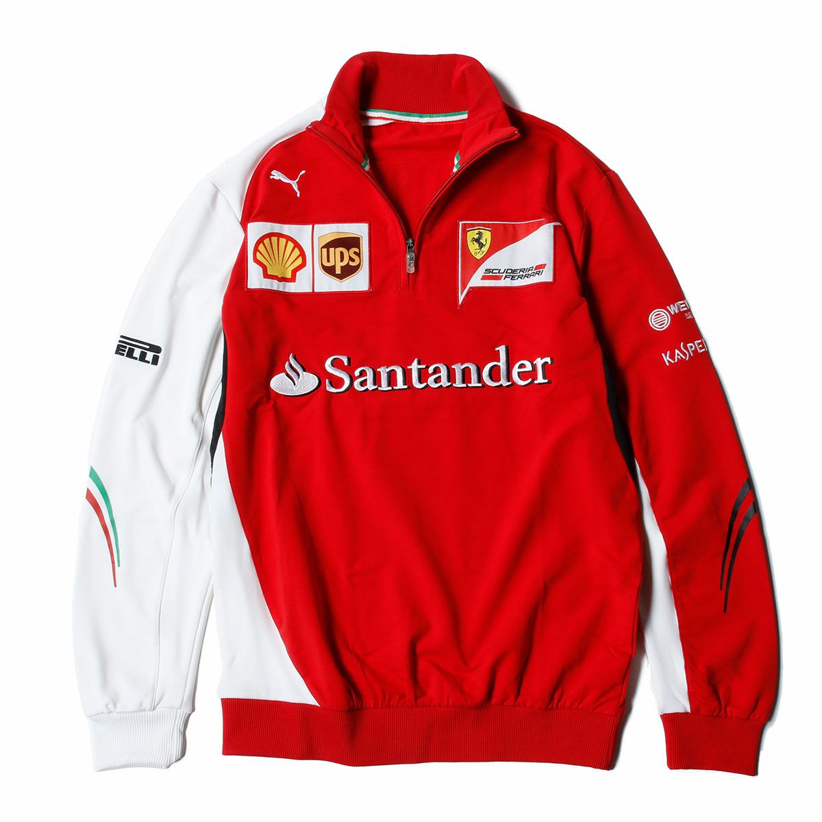 ONLY ONE LEGEND COLLECTION｜スクーデリア フェラーリ 2014 チーム支給品 ハーフジップ セーター｜ニット