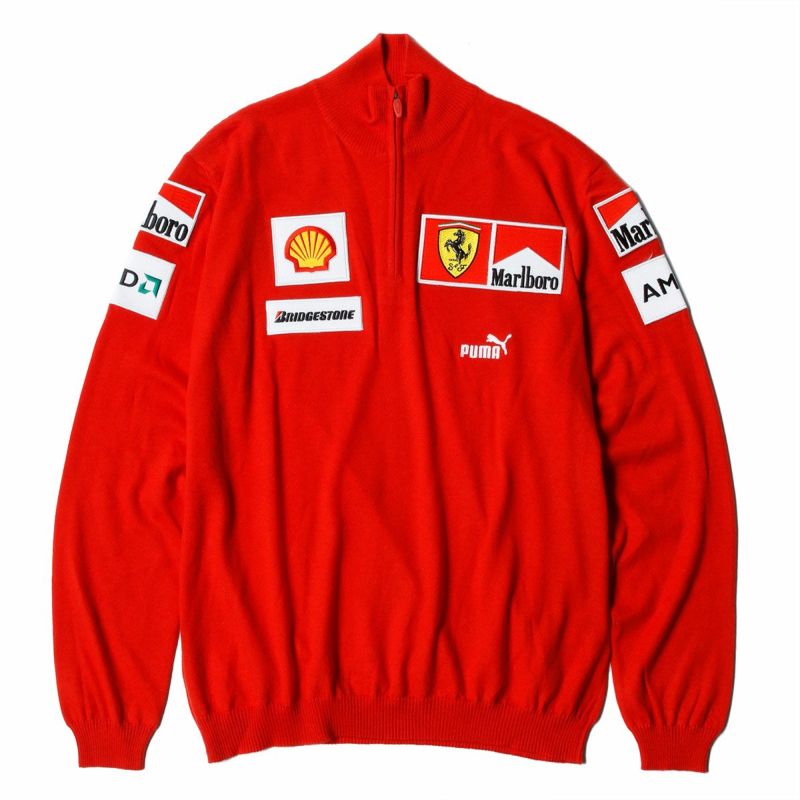 ONLY ONE LEGEND COLLECTION｜スクーデリア フェラーリ 2009 チーム支給品 セーター （マルボロ仕様）｜ニット