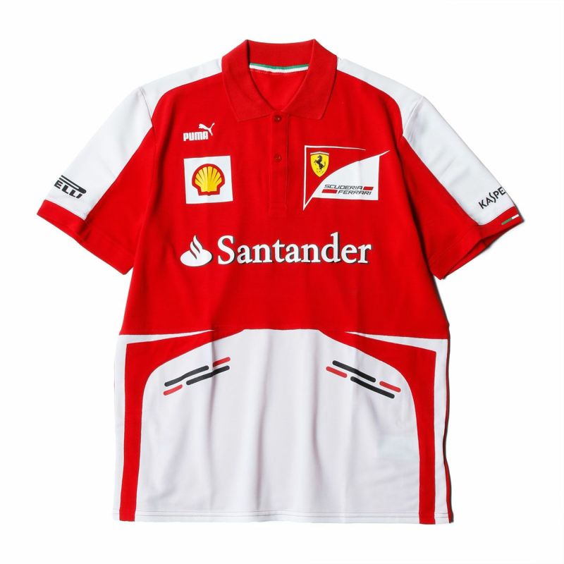 ONLY ONE LEGEND COLLECTION｜スクーデリア フェラーリ 2013 チーム支給品 ポロシャツ｜