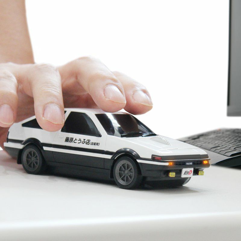 Cassette Car Products｜トヨタ AE86 『頭文字D』 藤原とうふ店（自家用）仕様 前期版 無線マウス｜その他雑貨