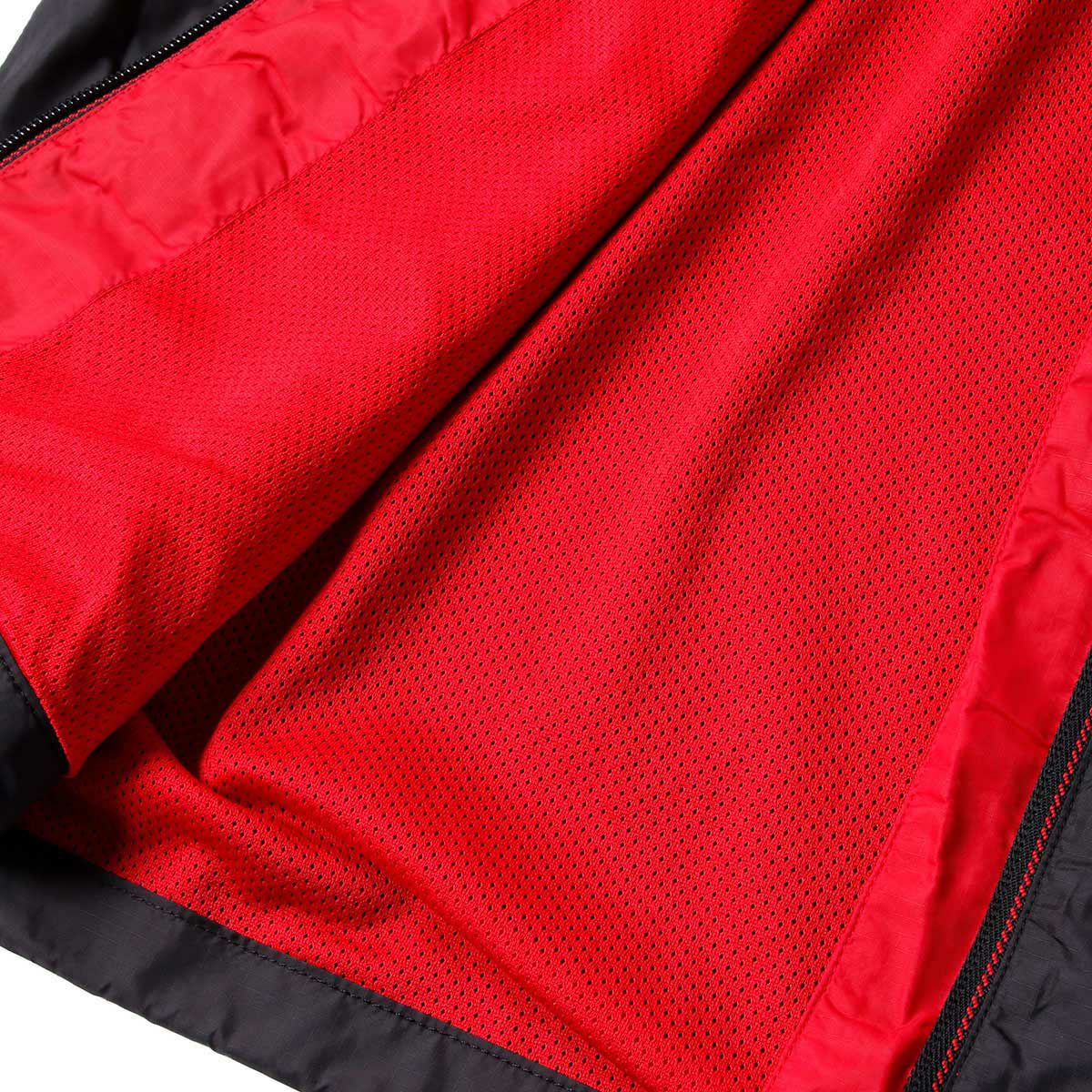 PORSCHE｜ポルシェ モータースポーツ ウィンドブレーカー｜ブラック×レッド