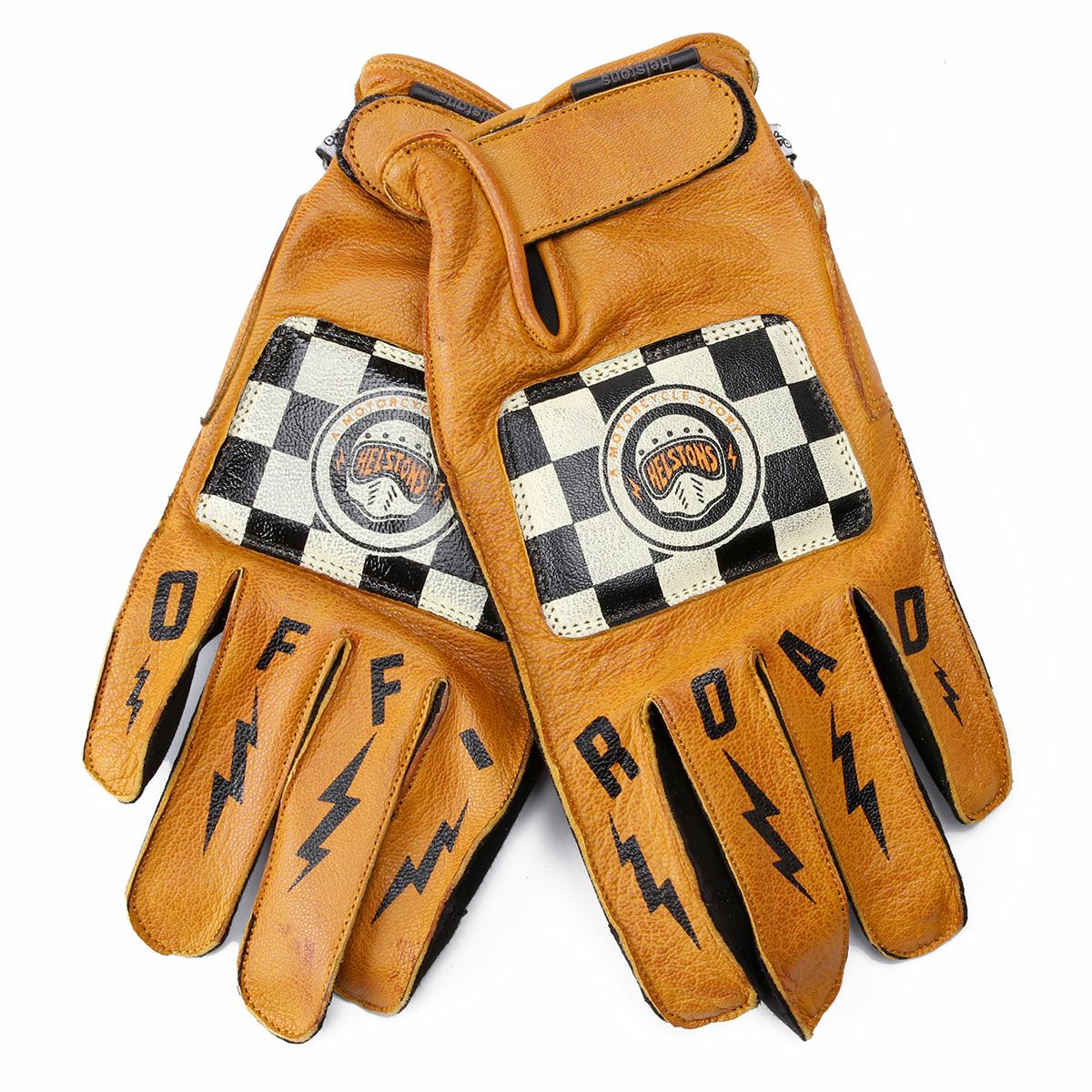 helstons｜ロゴ グローブ｜3シーズン｜ゴールド