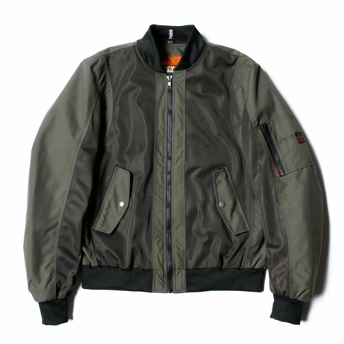 helstons｜エリス エア メッシュ ジャケット｜カーキ