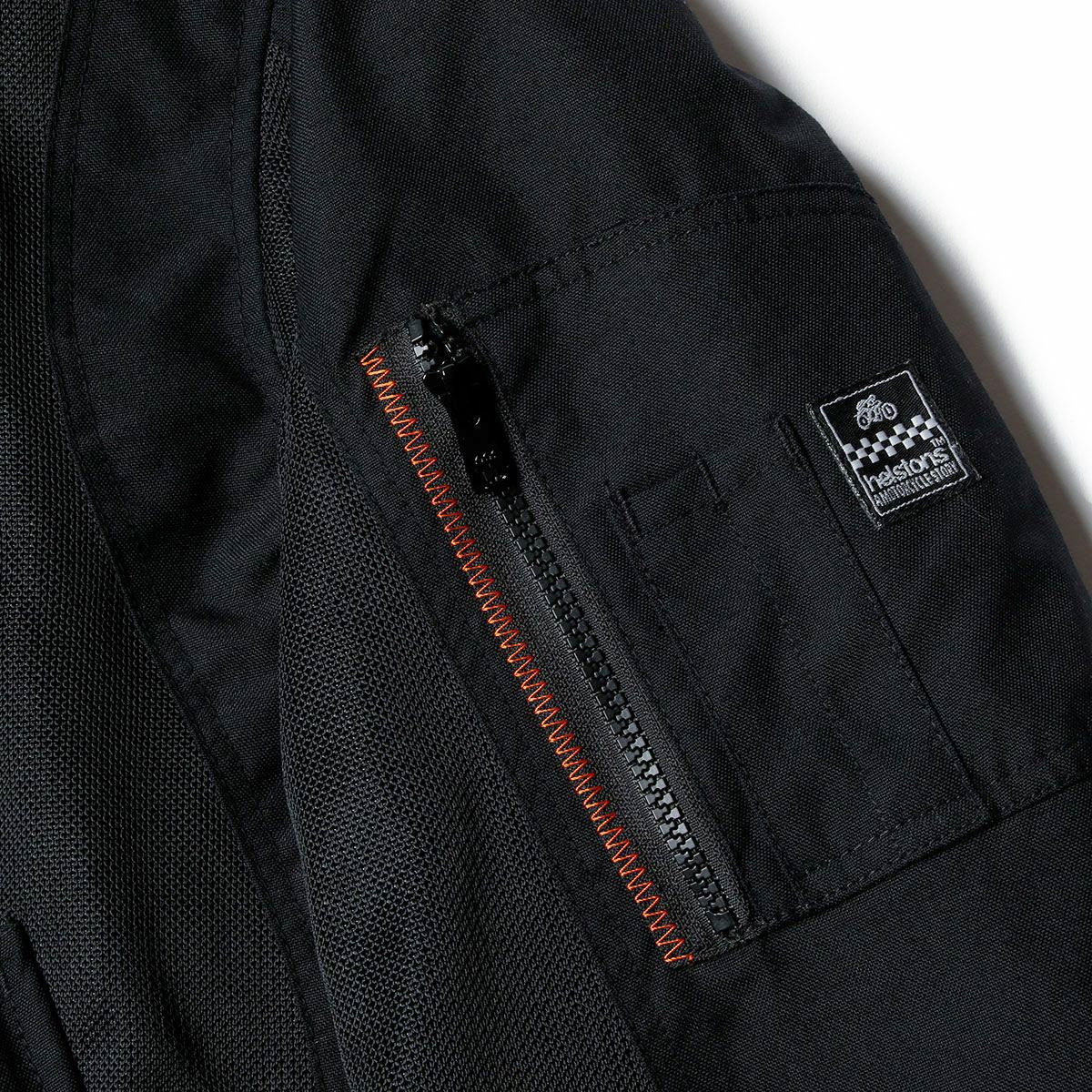 helstons｜エリス エア メッシュ ジャケット｜ブラック