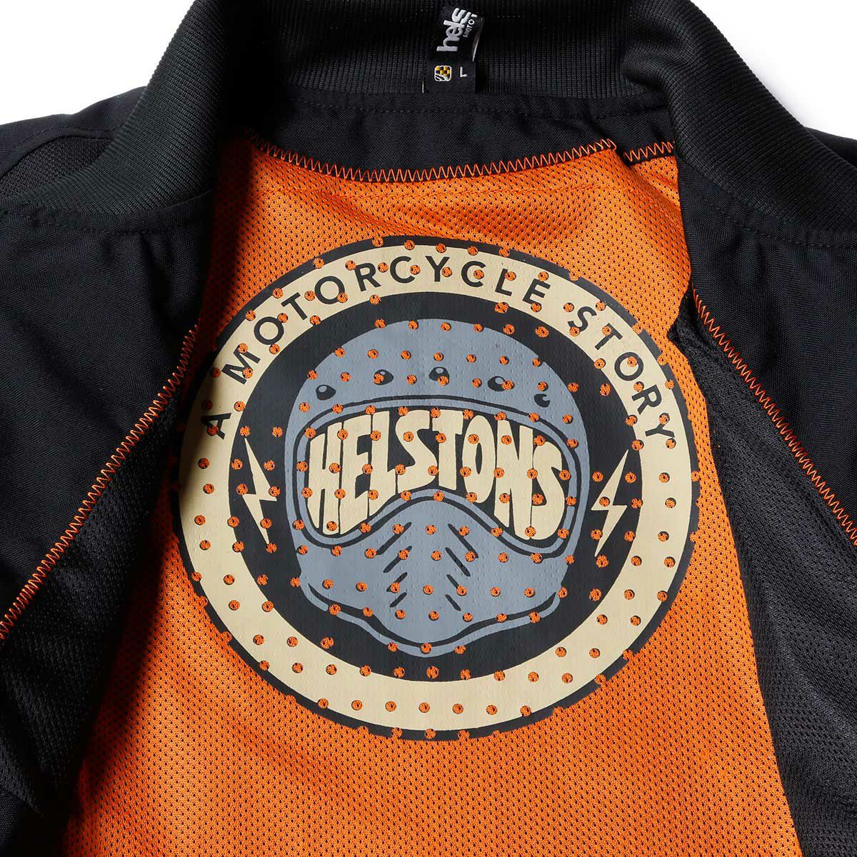 helstons｜エリス エア メッシュ ジャケット｜ブラック