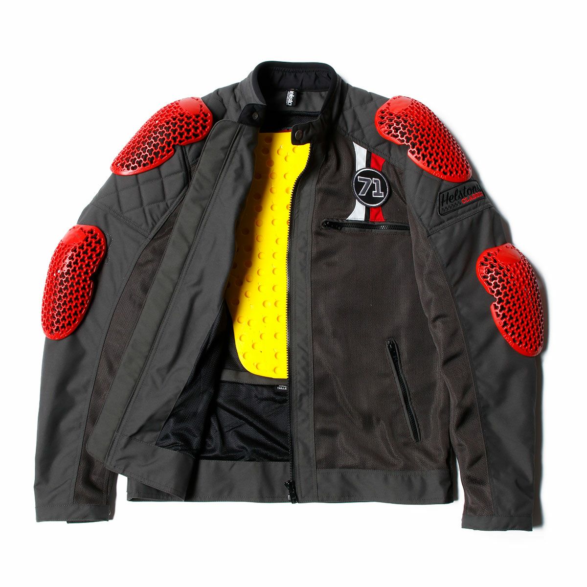 helstons｜スティンガー エア メッシュ ジャケット｜グレー