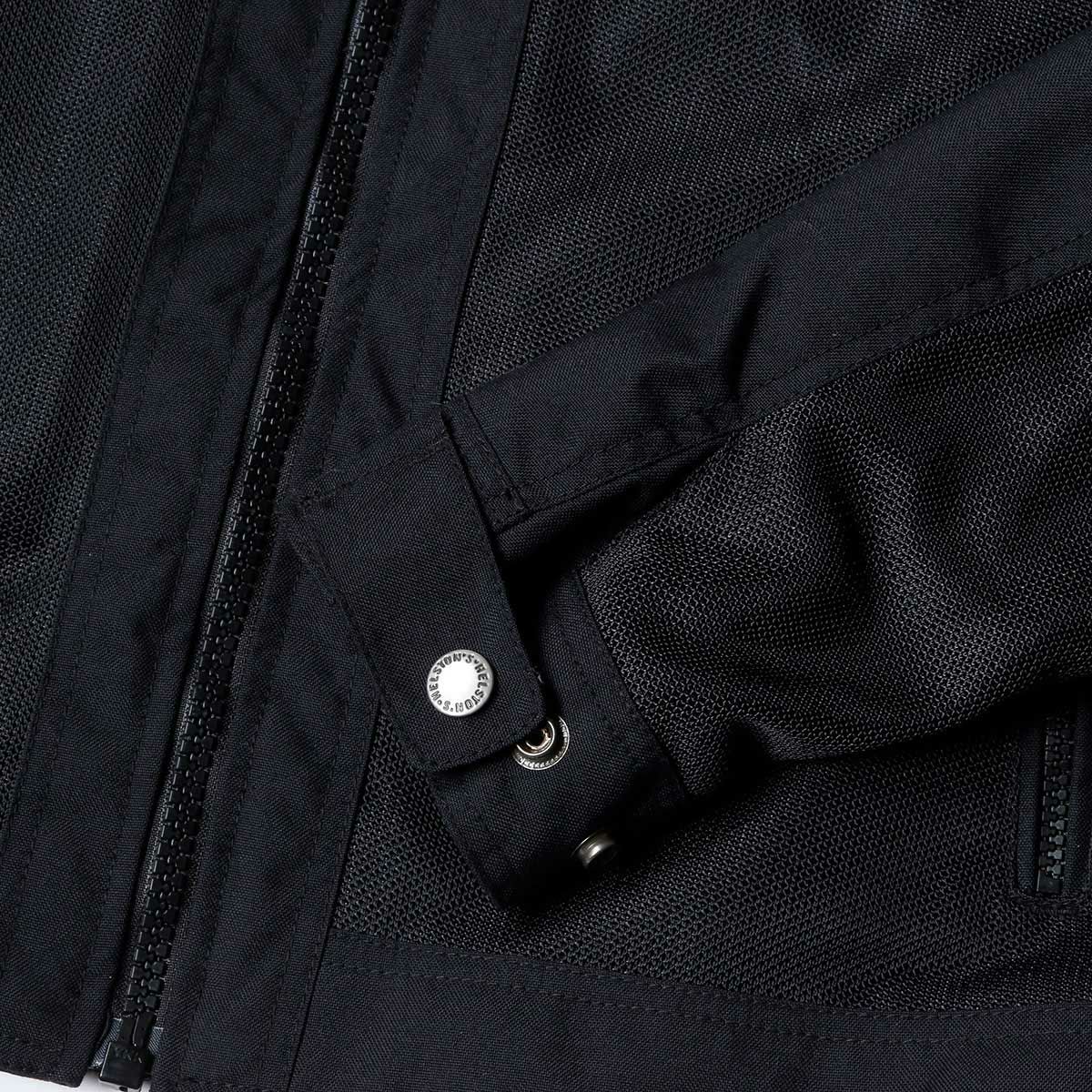 helstons｜レディース ウィドウ エア メッシュ ジャケット｜ブラック