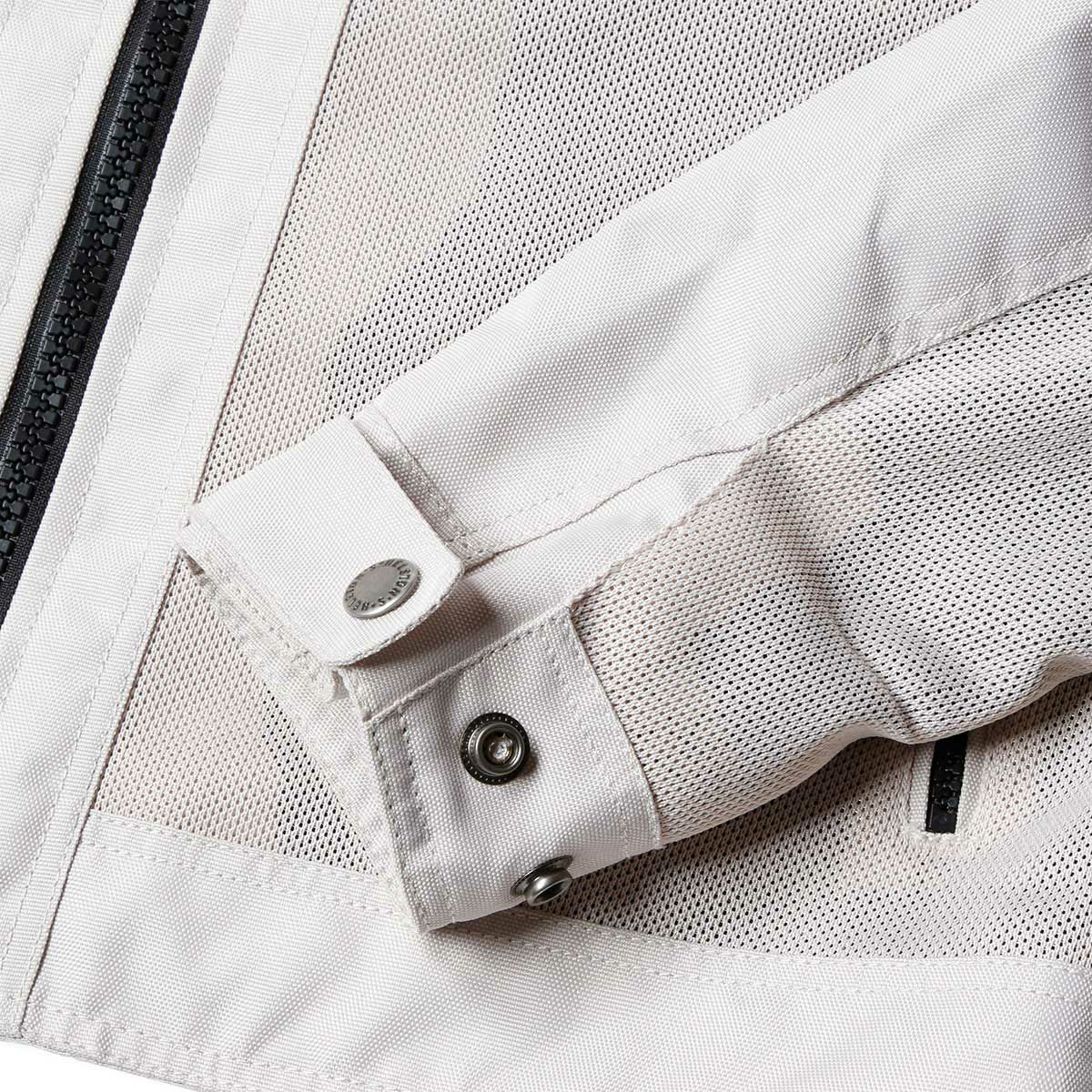 helstons｜レディース ウィドウ エア メッシュ ジャケット｜シルバー