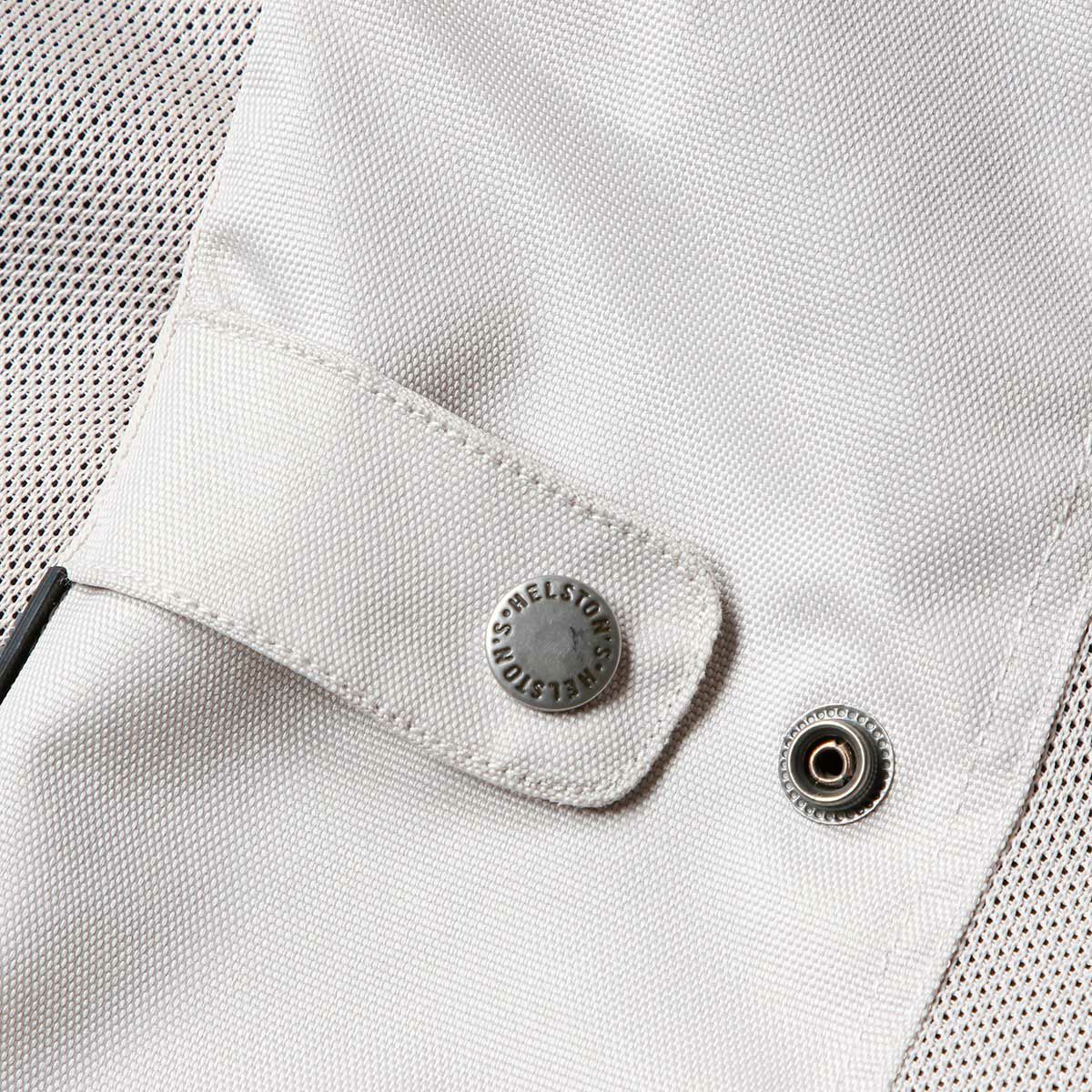 helstons｜レディース ウィドウ エア メッシュ ジャケット｜シルバー