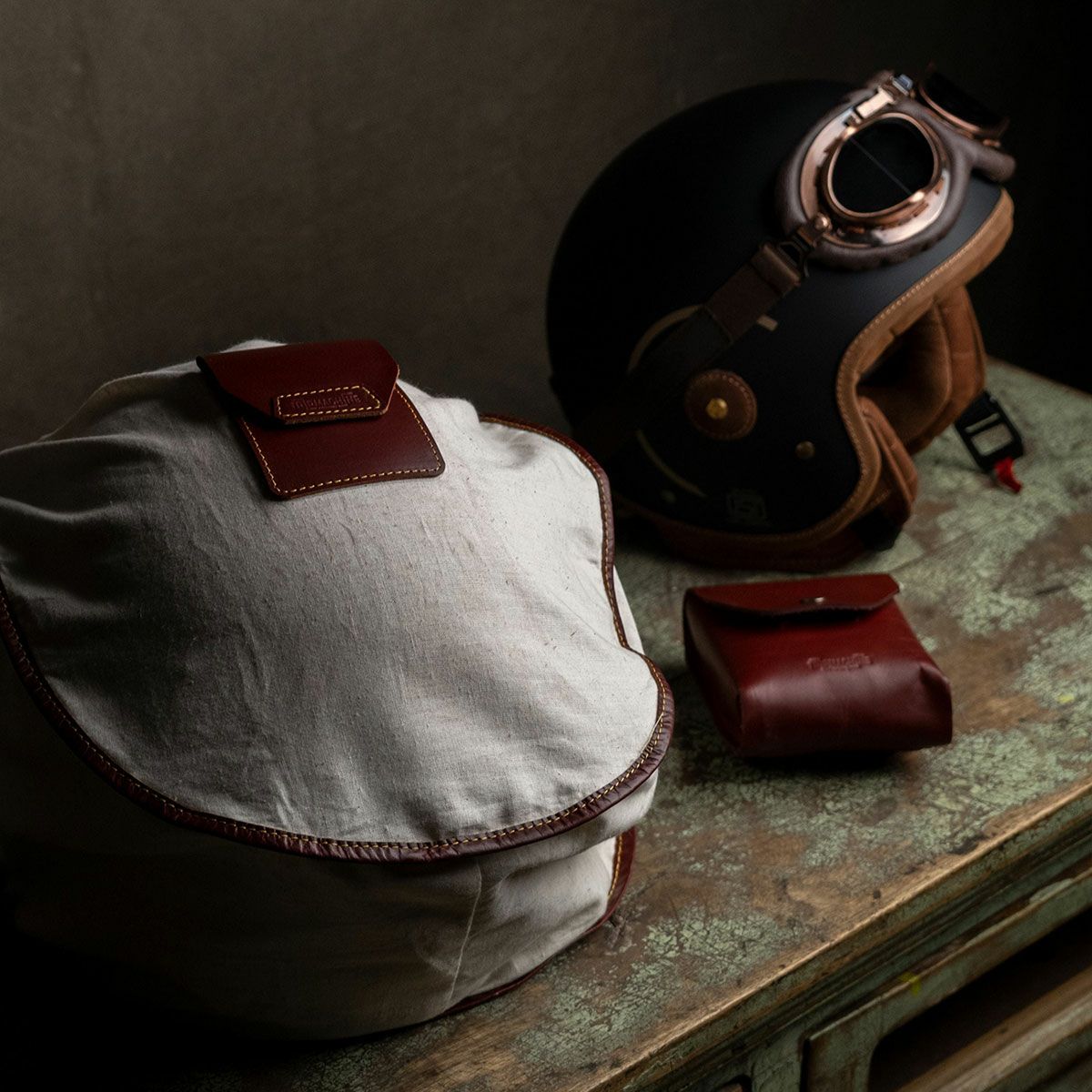 Trip Machine｜トゥルーパー ヘルメット バッグ｜その他バッグ｜チェリーレッド