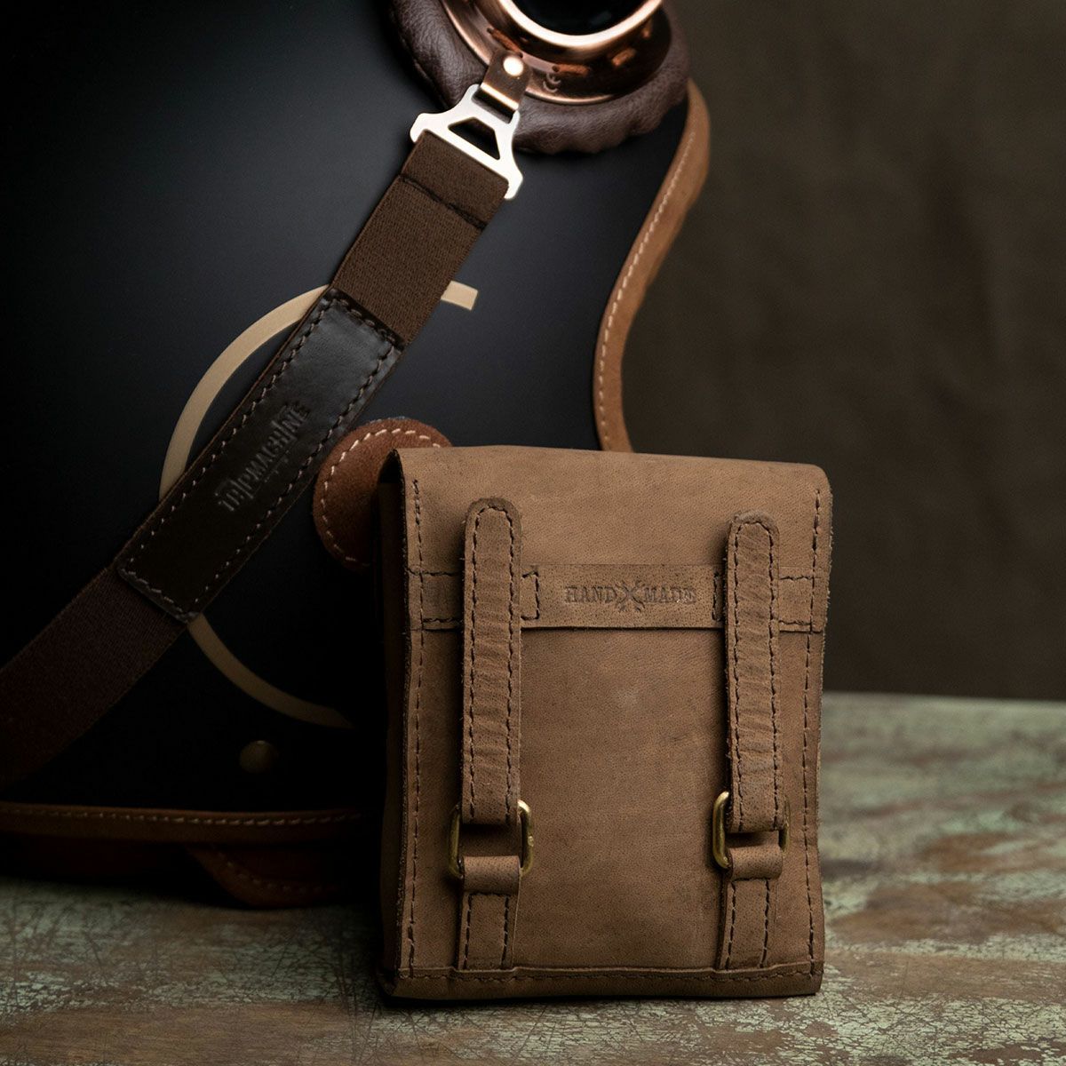 Trip Machine｜トゥルーパー ヘルメット バッグ｜その他バッグ｜タバコブラウン