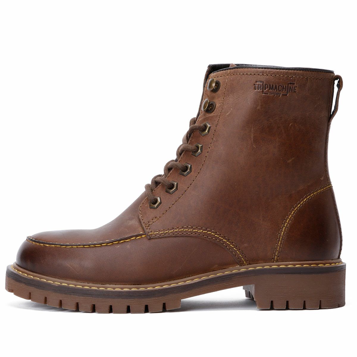 Trip Machine｜ブーツ モックトゥー｜ブーツタイプ｜タバコブラウン