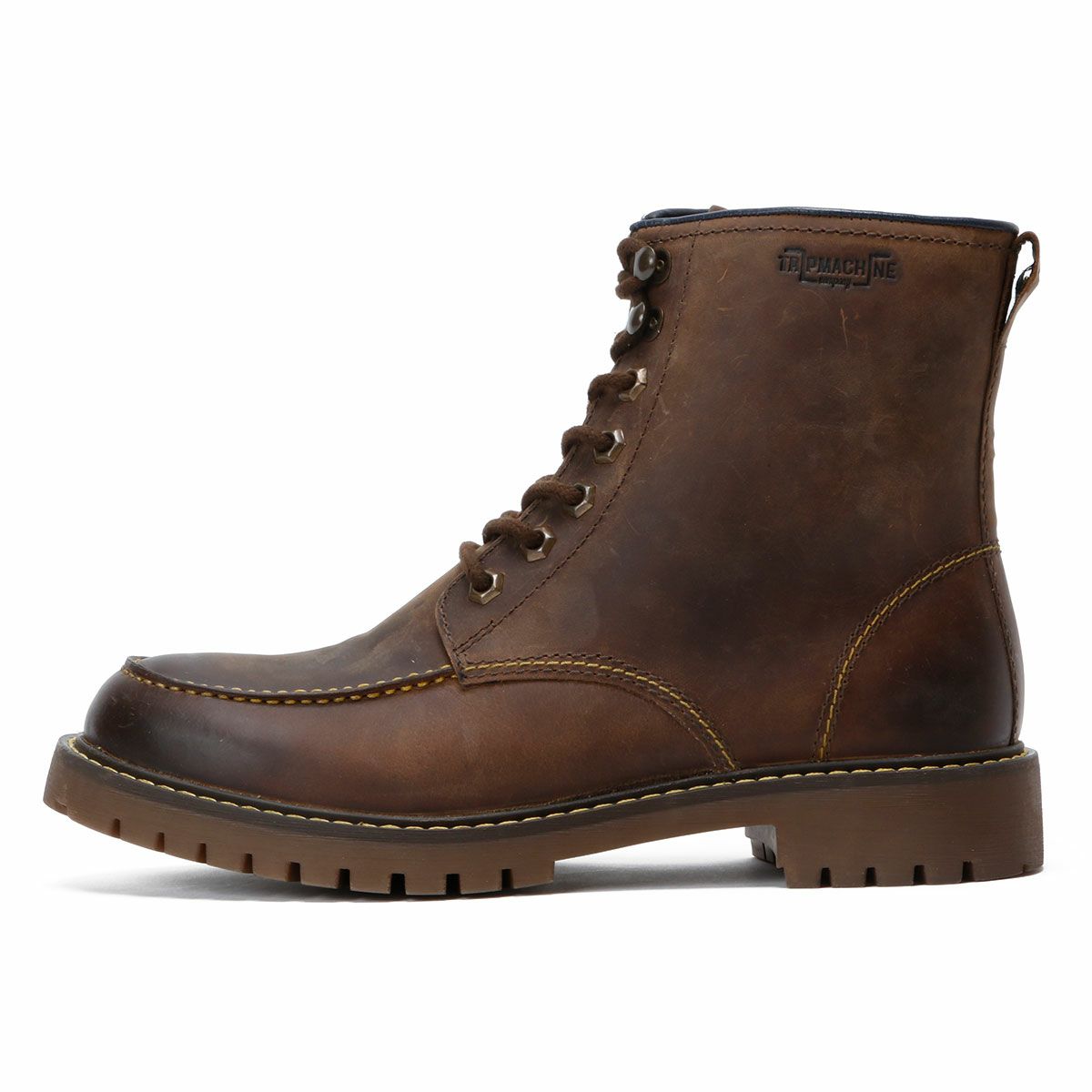 Trip Machine｜ブーツ モックトゥー｜ブーツタイプ｜コーヒーブラウン
