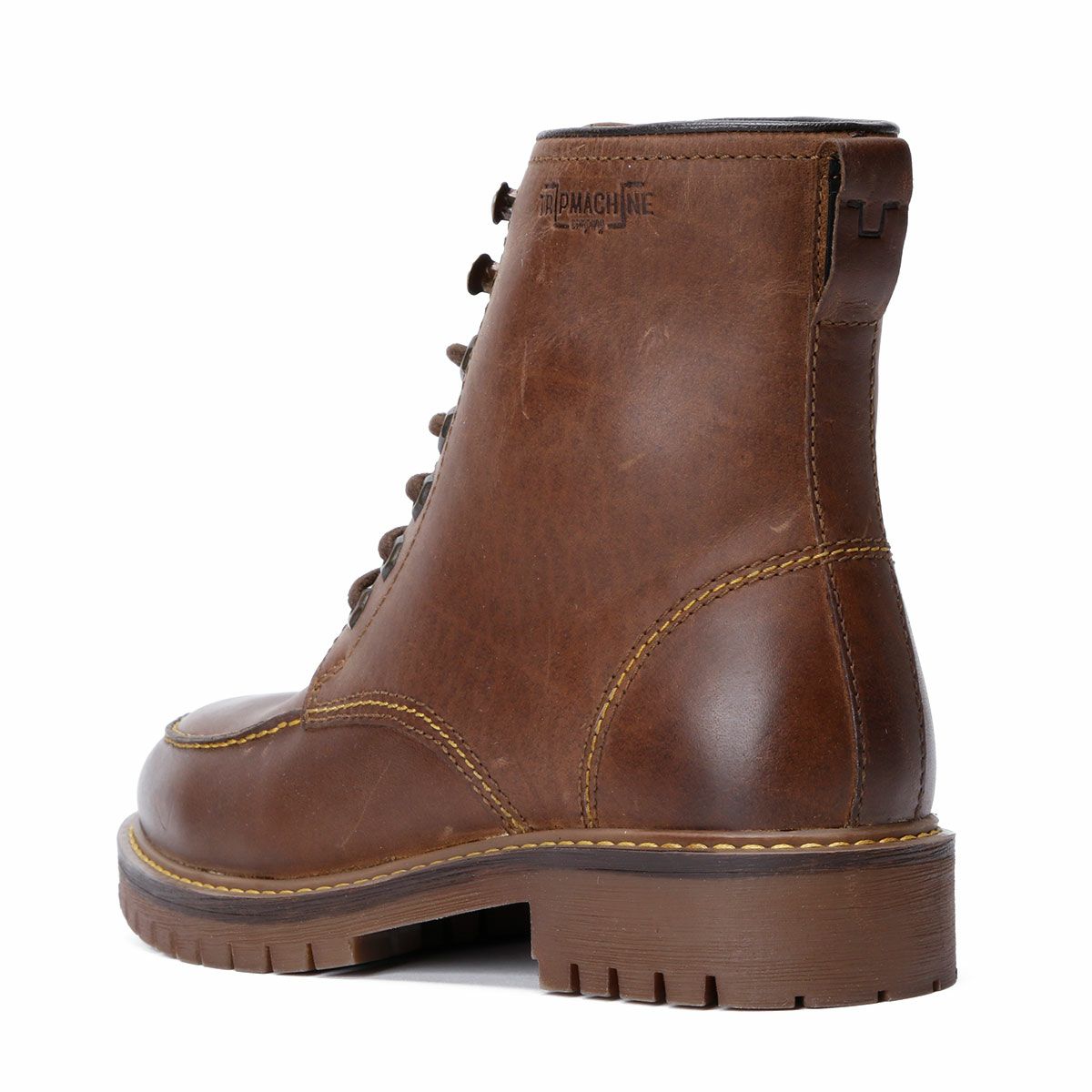 Trip Machine｜ブーツ モックトゥー｜ブーツタイプ｜タバコブラウン