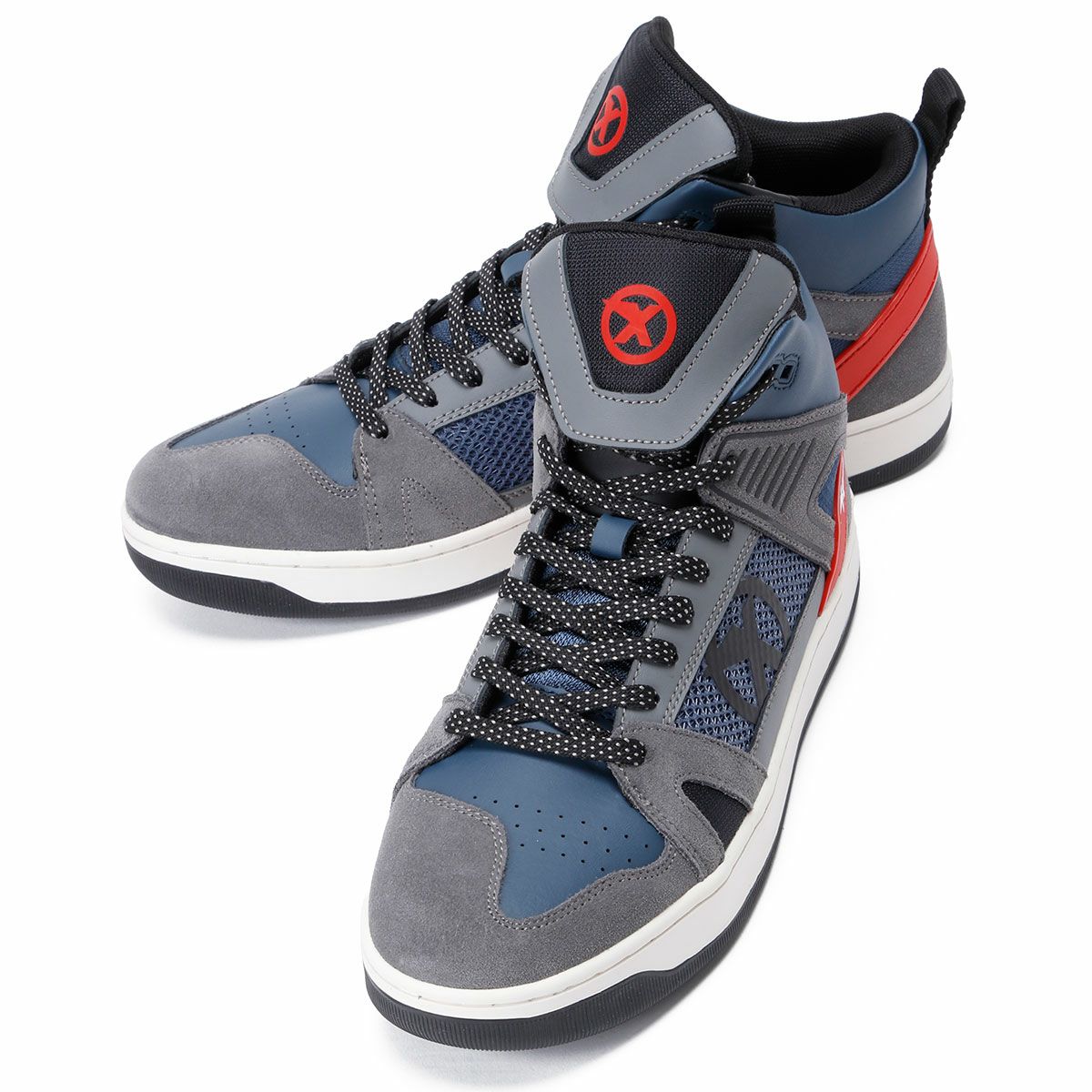 XPD｜モト1 スニーカー｜スニーカータイプ｜ブルー×グレー×ブラック