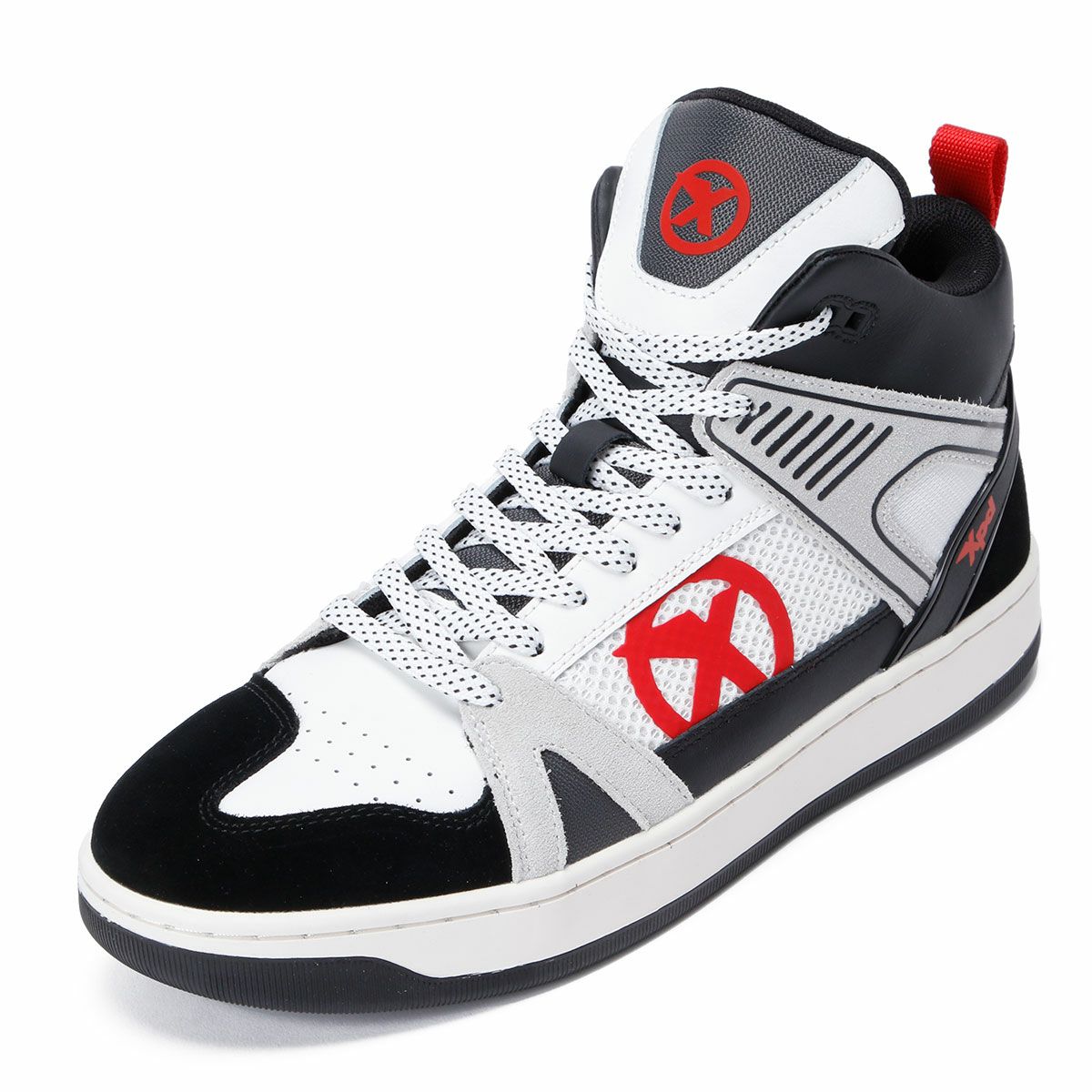 XPD｜モト1 レディ スニーカー｜スニーカータイプ｜ブラック×ホワイト