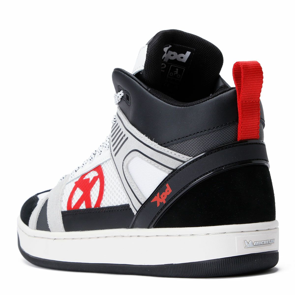 XPD｜モト1 レディ スニーカー｜スニーカータイプ｜ブラック×ホワイト