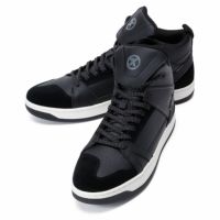 XPD｜モト1 レザー レディ｜スニーカータイプ｜ブラック