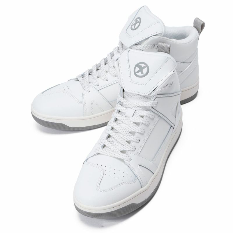 XPD｜モト1 レザー レディ｜スニーカータイプ｜ホワイト