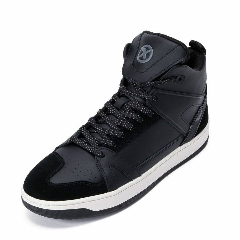 XPD｜モト1 レザー レディ｜スニーカータイプ｜ブラック