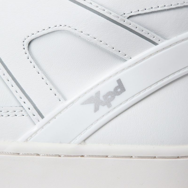 XPD｜モト1 レザー レディ｜スニーカータイプ｜ホワイト