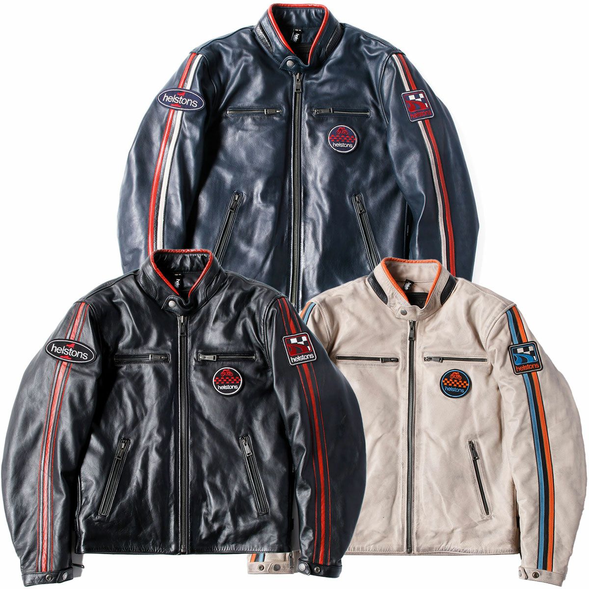 脱着式インナー付 おとなしく Harley-Davidsonレザージャケット