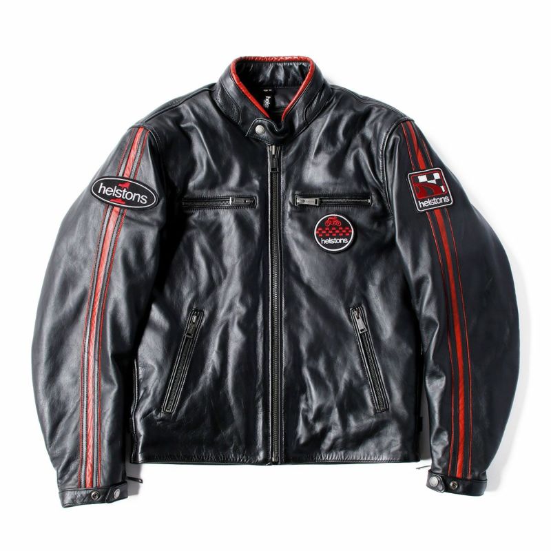 helstons｜エース 10YEARS レザー ジャケット｜ブラック
