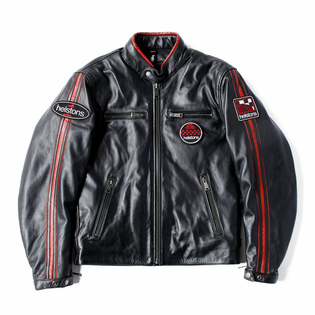 helstons｜エース 10YEARS レザー ジャケット｜ブラック