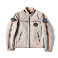 helstons｜エース 10YEARS レザー ジャケット｜ベージュ