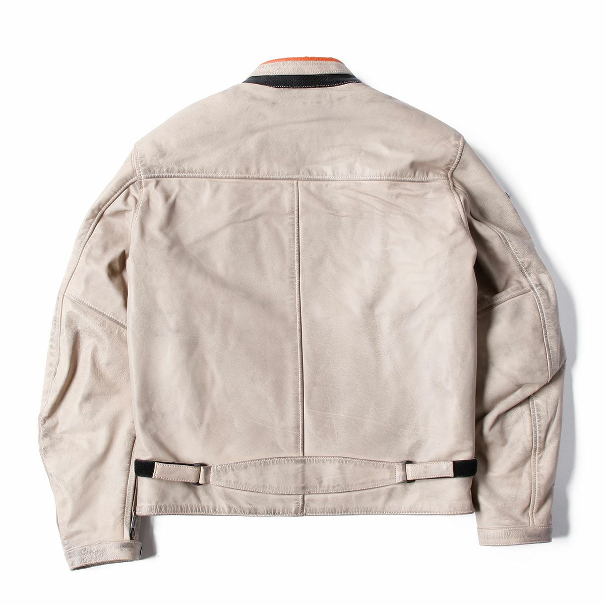helstons｜エース 10YEARS レザー ジャケット｜ベージュ