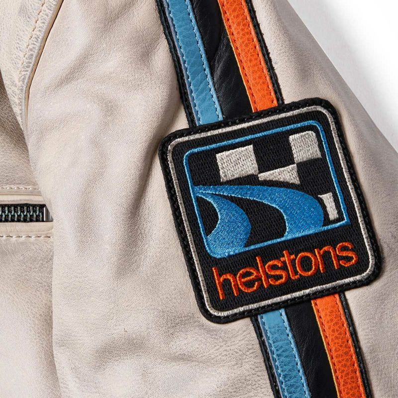 helstons｜エース 10YEARS レザー ジャケット｜ベージュ