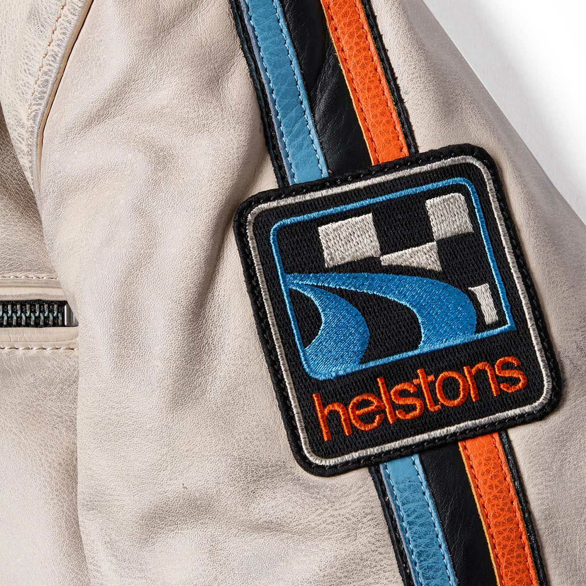 helstons｜エース 10YEARS レザー ジャケット｜ベージュ