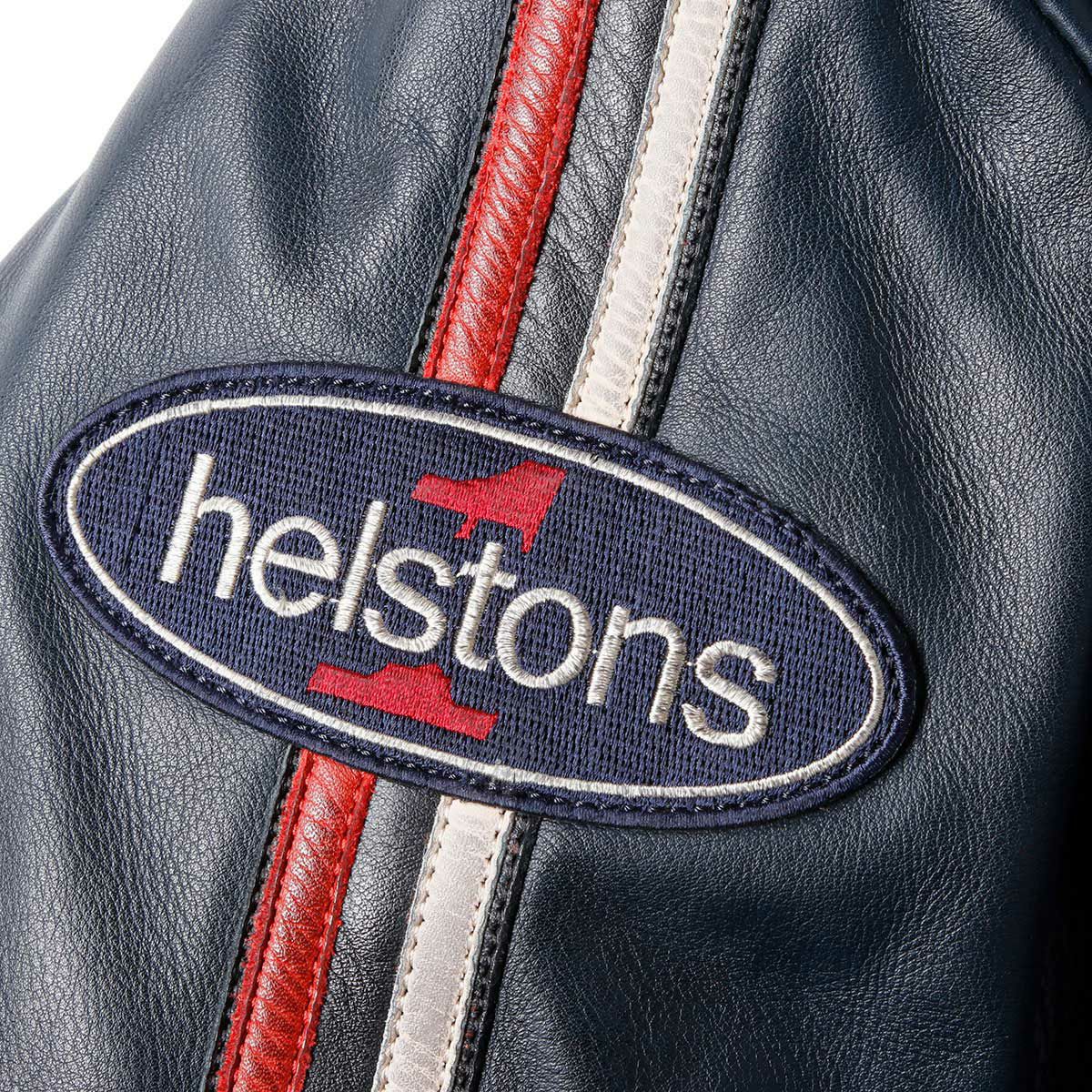 helstons｜エース 10YEARS レザー ジャケット｜ブルー