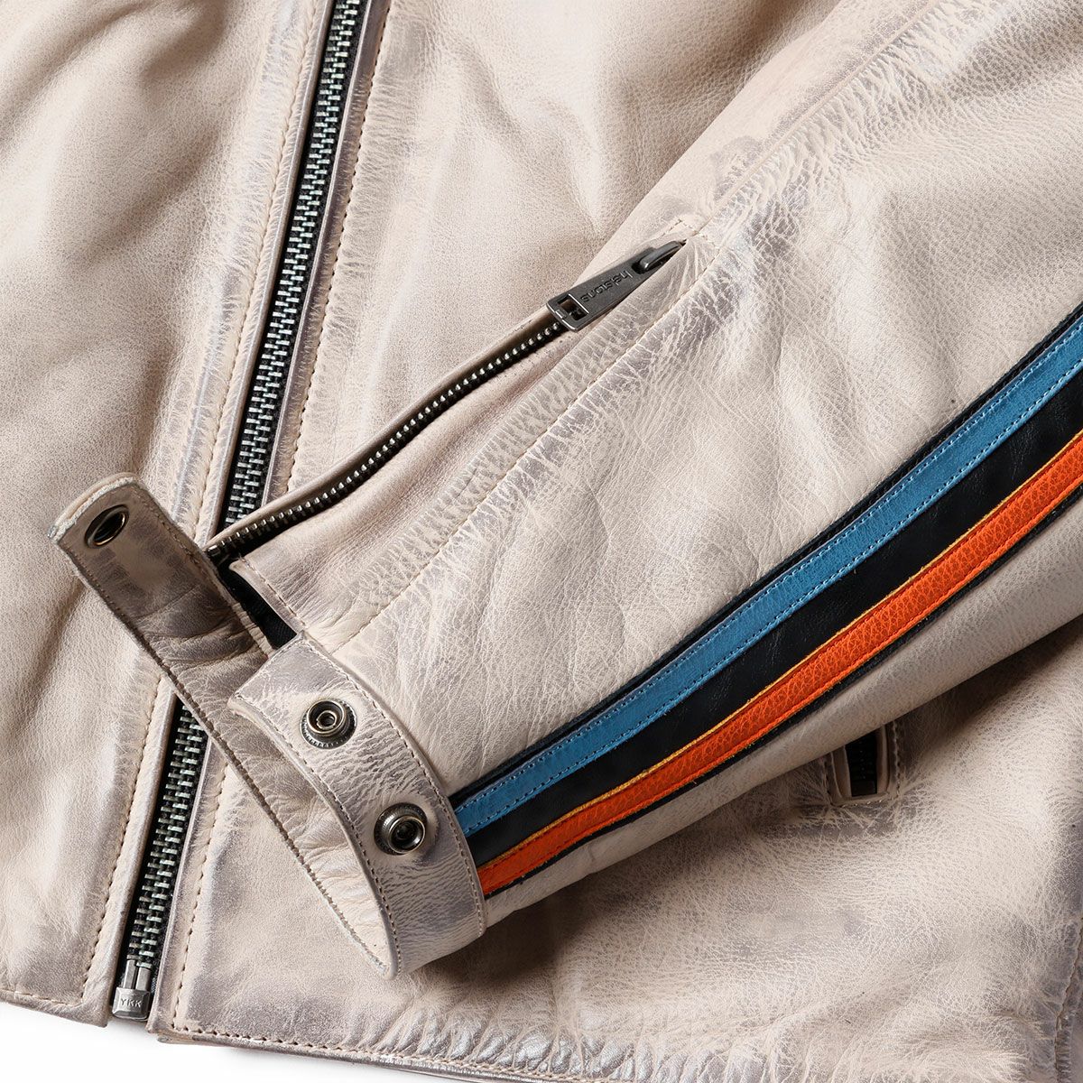 helstons｜エース 10YEARS レザー ジャケット｜ベージュ