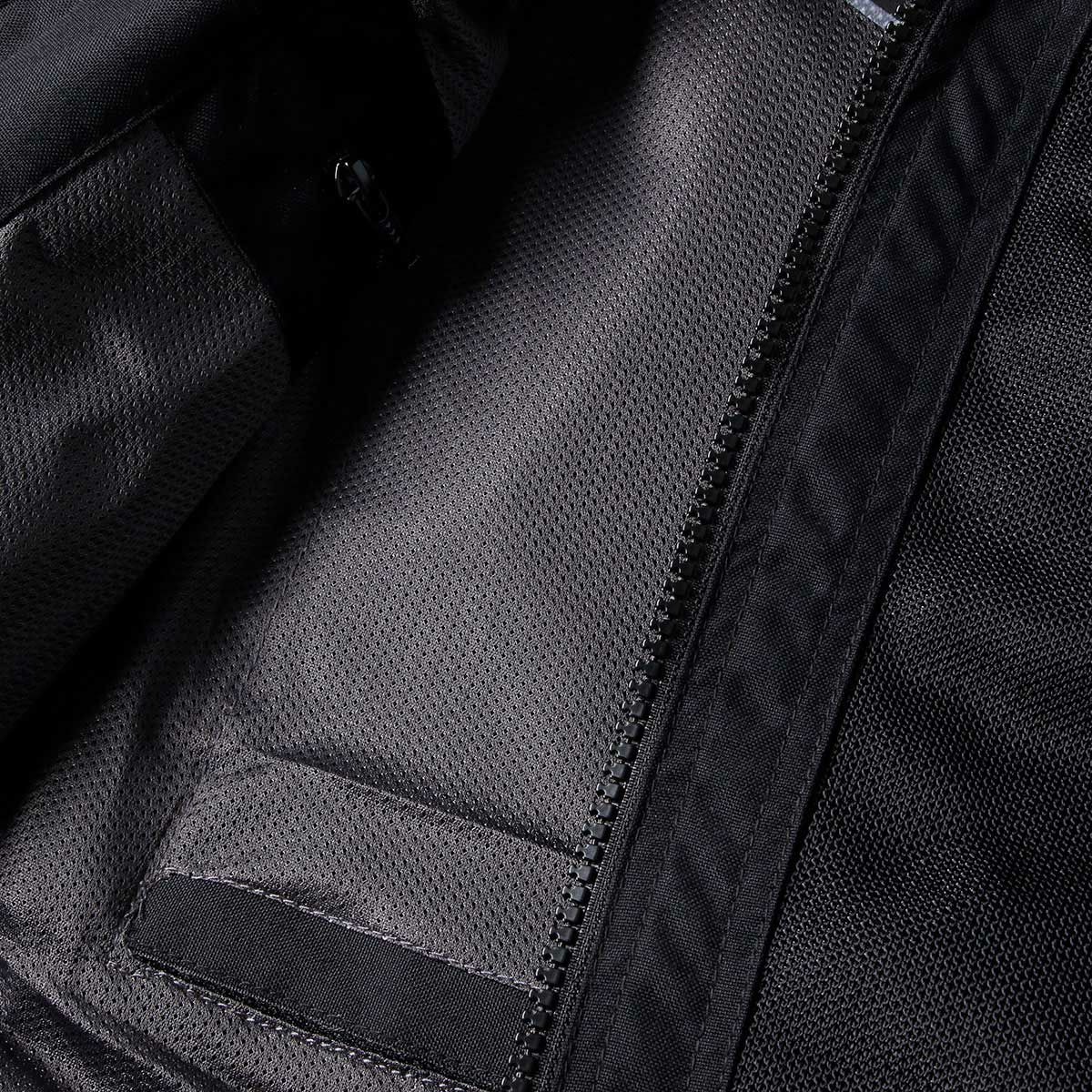 helstons｜リボルテ エア メッシュ ジャケット｜ブラック
