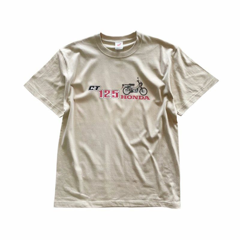 ONWORKS｜ハンターカブベーシックプリントTシャツ｜ベージュ