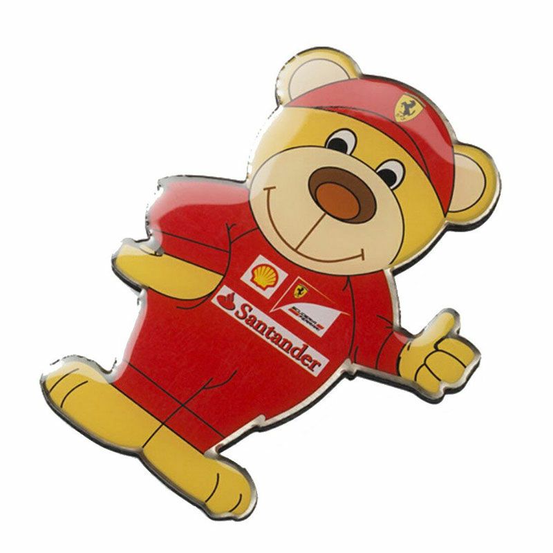 Ferrari｜フェラーリ テディ メタル マグネット｜その他雑貨｜レッド