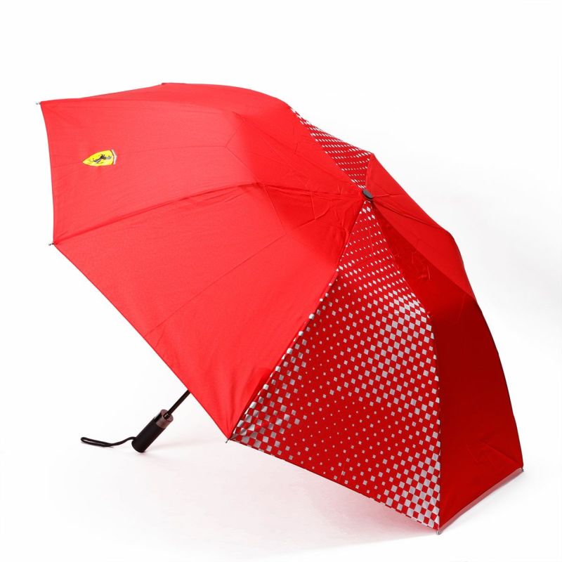 Ferrari｜フェラーリ SF コンパクト アンブレラ｜傘｜レッド