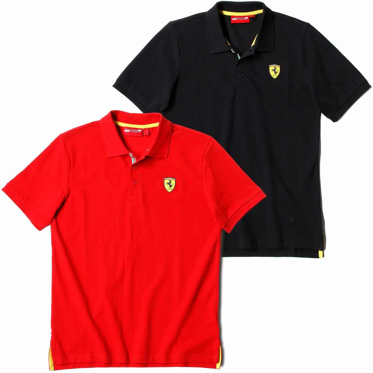 Ferrari｜スクーデリア フェラーリ クラシック ロゴ ポロ｜ポロシャツ