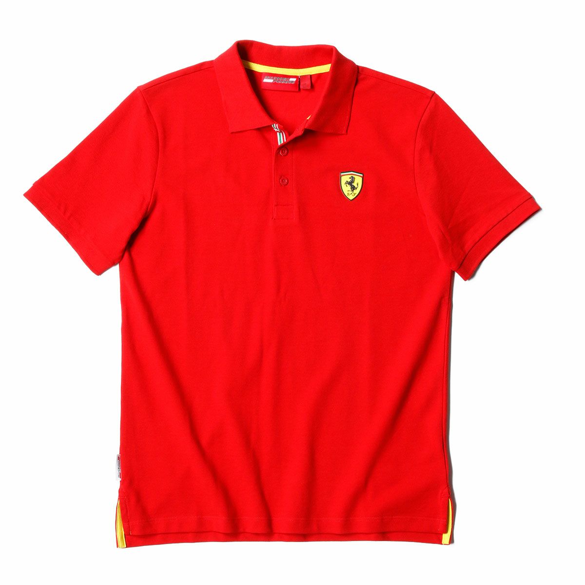 Ferrari｜スクーデリア フェラーリ クラシック ロゴ ポロ｜ポロシャツ｜レッド