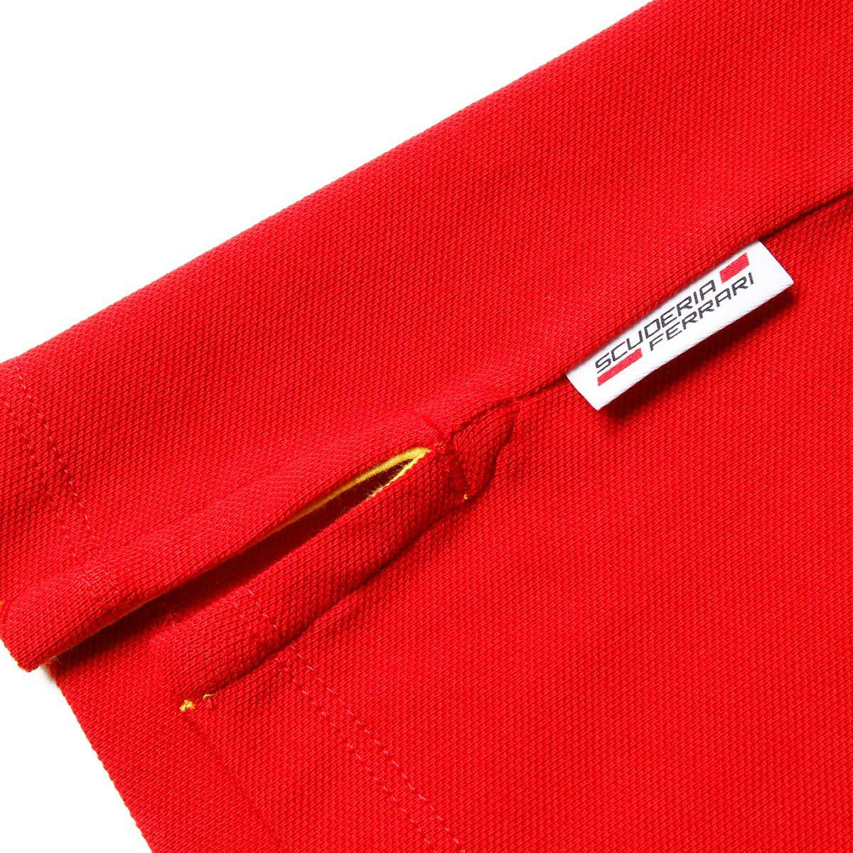 Ferrari｜スクーデリア フェラーリ クラシック ロゴ ポロ｜ポロシャツ｜レッド